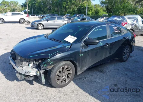 2018 Honda Civic Ex из США, поврежденный, VIN 19XFC2F71JE043918